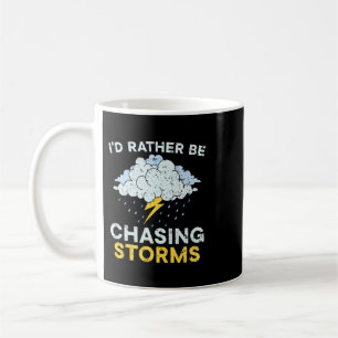 Ich bin vielmehr dabei, dem Meteorologen Meteorolo Kaffeetasse