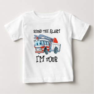 Ich bin vier baby t-shirt