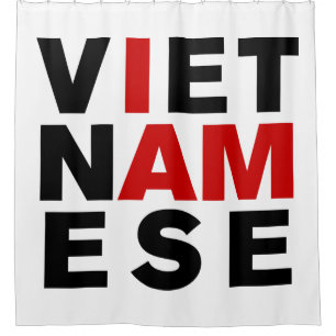 ICH BIN VIETNAMESE DUSCHVORHANG
