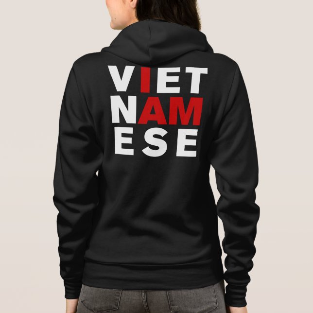 ICH BIN VIETNAMESE HOODIE (Rückseite)
