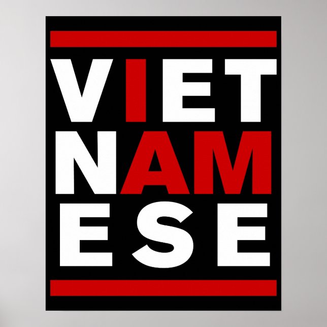 ICH BIN VIETNAMESE POSTER (Vorne)
