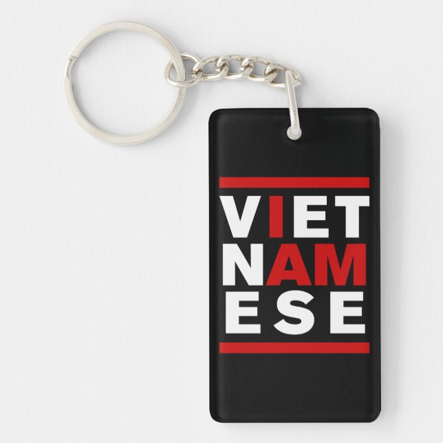 ICH BIN VIETNAMESE SCHLÜSSELANHÄNGER (Vorderseite)