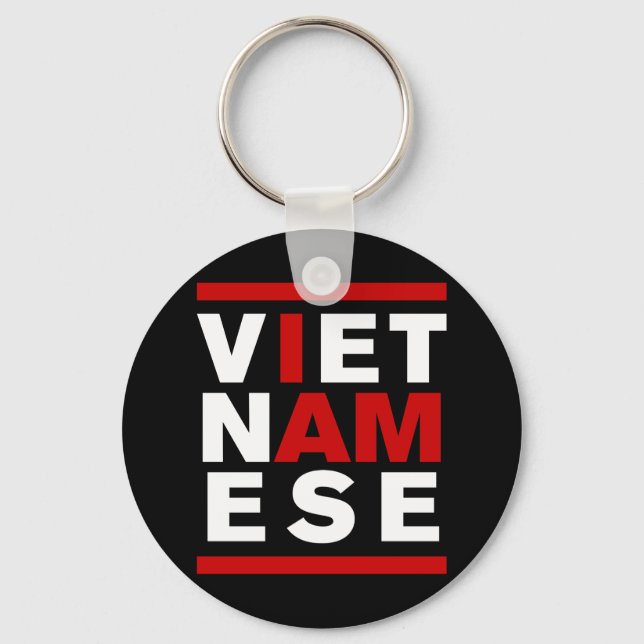 ICH BIN VIETNAMESE SCHLÜSSELANHÄNGER (Vorderseite)
