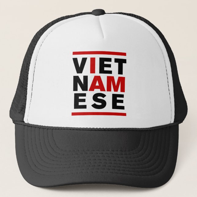 ICH BIN VIETNAMESE TRUCKERKAPPE (Vorderseite)