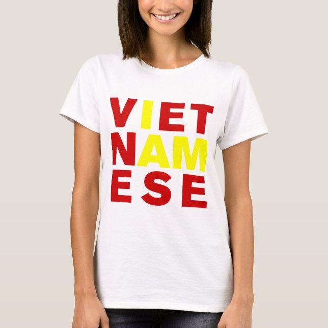 ICH BIN VIETNAMESISCH T-Shirt (Vorderseite)