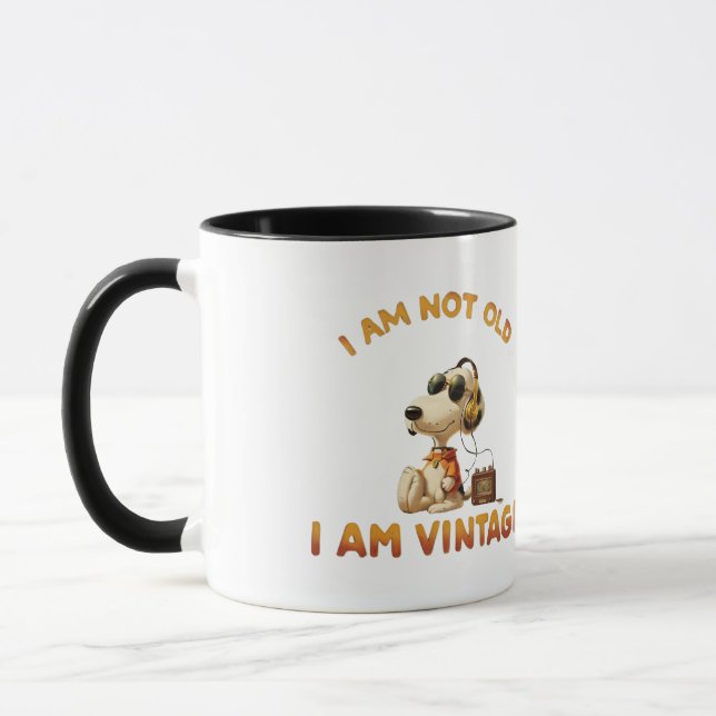 Ich bin Vintag Tasse (Links)
