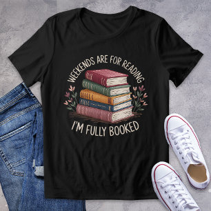 Ich bin voll gebucht Wochenend Blumengrafik T-Shir Tri-Blend Shirt