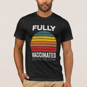 Ich bin voll geimpft Immunisierung Pro-Impfstoff T-Shirt