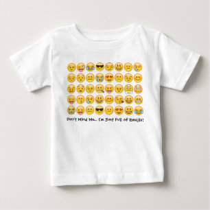 Ich bin voller Emojis. . . Kleinkind Emoji Tee Shi