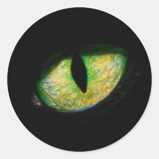 Ich bin von dem Auge in dir Runder Aufkleber