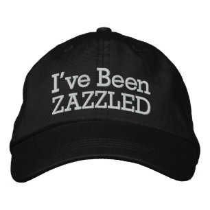 Ich bin von SRF zazzled Bestickte Baseballkappe