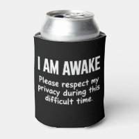 Ich bin wach, bitte respektiert meine Privatsphäre
