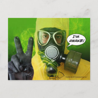 Ich bin wach! Postkarte