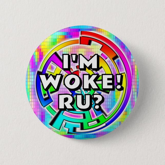 ICH BIN WAHRHAFTIG WACh! RU? (Sie können die Wörte Button (Vorderseite)