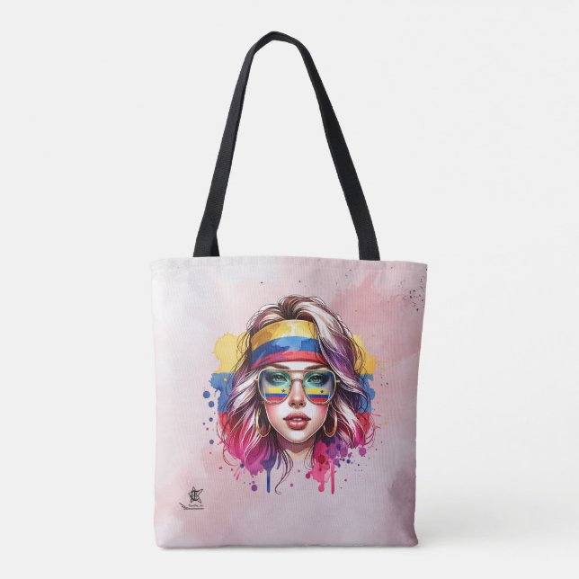 ICH BIN, WAS ICH BIN! VON REAL GESCHRIEBEN TASCHE (Rückseite)