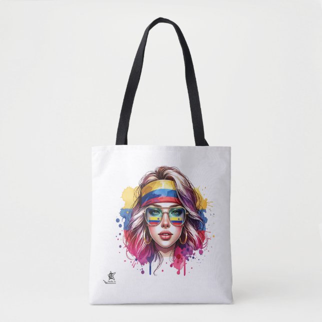 ICH BIN, WAS ICH BIN! VON REAL GESCHRIEBEN TASCHE (Vorderseite)