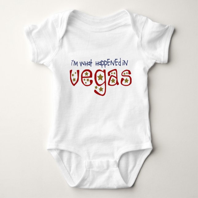 Ich bin, was in Vegas geschah Baby Strampler (Vorderseite)