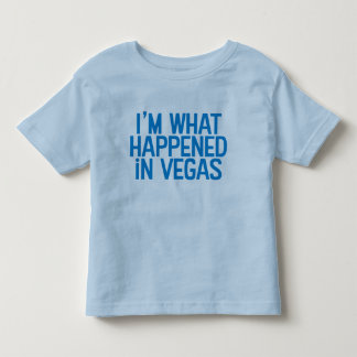 Ich bin, was in Vegas-Shirt geschah Kleinkind T-shirt