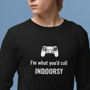 Ich bin, was man als häuslich einstuft. Anpassbare T-Shirt