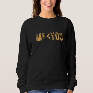 Ich bin weniger nett als du anderen Weltniveau geg Sweatshirt