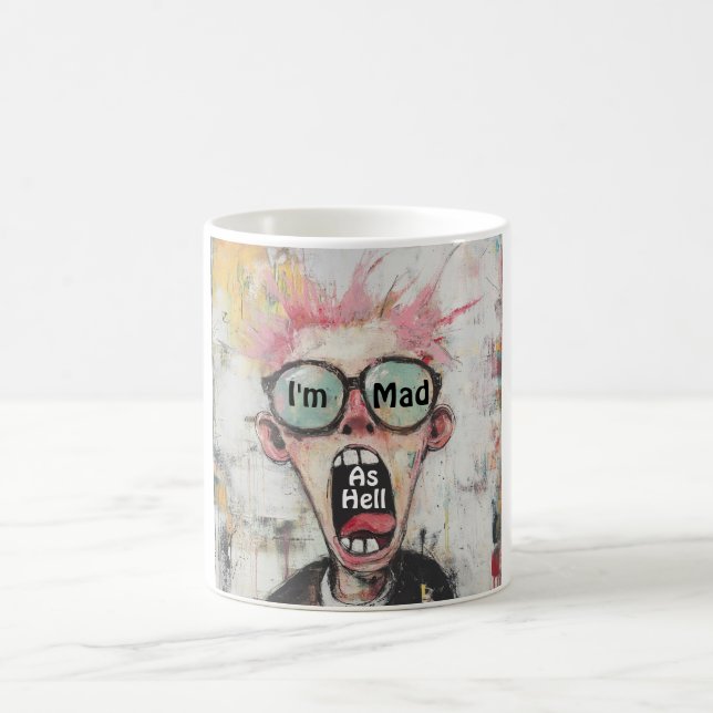 Ich bin wie Hölle Kaffee Tasse (Mittel)