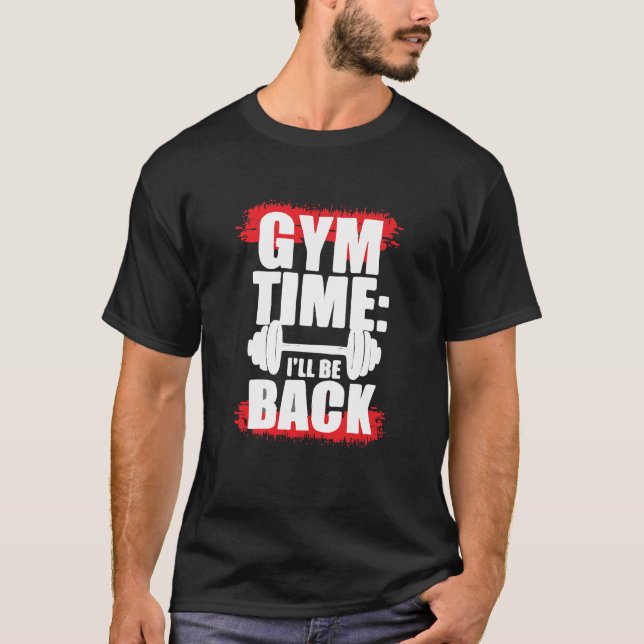 Ich bin wieder da - Gym Comeback T-Shirt für unerm (Vorderseite)