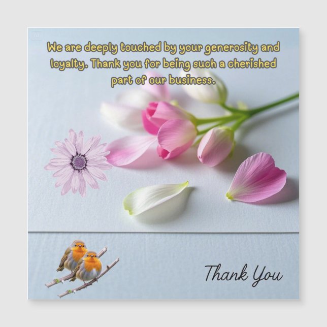 Ich bin wirklich dankbar magnetkarte (Vorderseite)