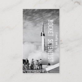 Ich bin wirklich ein Rocket-Wissenschaftler Visitenkarte