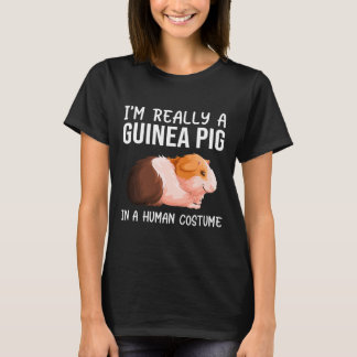 Ich bin wirklich eine Guinea, die in einem Mensche T-Shirt