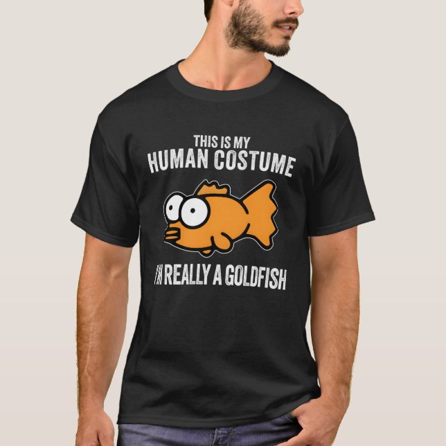 Ich bin wirklich Goldfish T-Shirt (Vorderseite)
