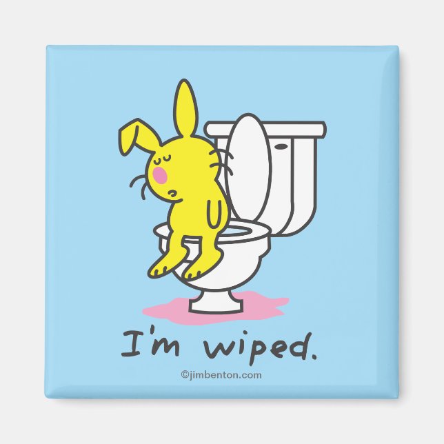 Ich bin wischt magnet (Vorne)