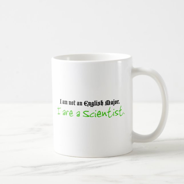 Ich bin Wissenschaftlerin Kaffeetasse (Rechts)
