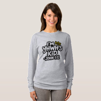 Ich bin YHWHs Kind – Greif mich an auf eigene Gefa T-Shirt