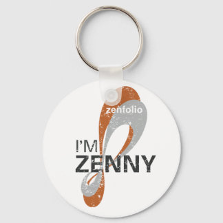 Ich bin Zenny-Schlüsselanhänger Schlüsselanhänger