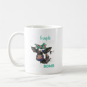 Ich bin zerbrechlich, nicht wie eine Blume wie ein Kaffeetasse