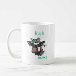 Ich bin zerbrechlich, nicht wie eine Blume wie ein Kaffeetasse