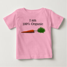 Ich bin zu 100 % Bio Säugling Bekleidung