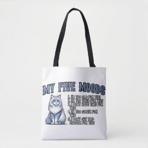 Ich bin zu alt für diese Katze Tasche