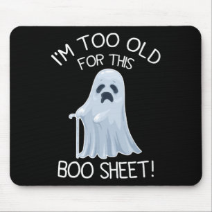 Ich bin zu alt für dieses Bootschild, das zu Hallo Mousepad