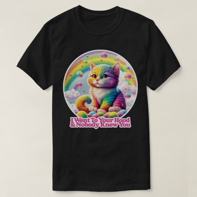 Ich bin zu deiner Wohnung gegangen, und niemand ha T-Shirt (Design vorne)