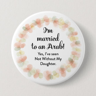 ich bin zu einem arabischen runden pinback Knopf Button
