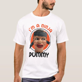Ich bin zu Halloween eine Ninja Dummy T-Shirt