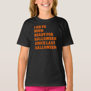 Ich bin zu Halloween fertig T-Shirt