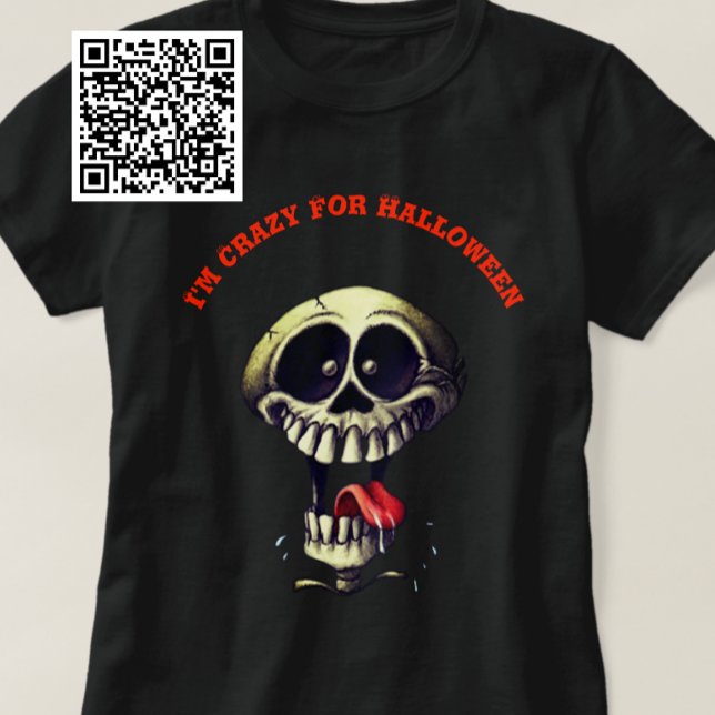 Ich bin zu Halloween verrückt T-Shirt (Von Creator hochgeladen)