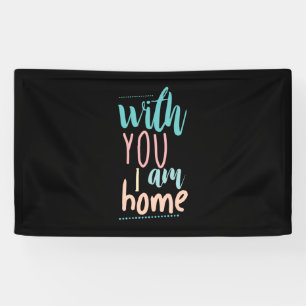 Ich bin Zuhause. Banner