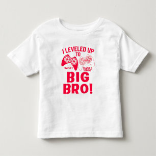 "ICH BIN ZUM GROSSEN BRUDER AUFGERÜCKT! KLEINKIND T-SHIRT
