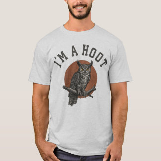 Ich bin zum Totlachen - Eule zum Verzweifeln  T-Shirt