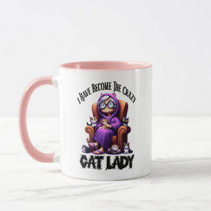 Ich bin zur verrückten Katze-Lady geworden Tasse