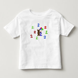 Ich bin zwei Jahre alt Kleinkind T-shirt
