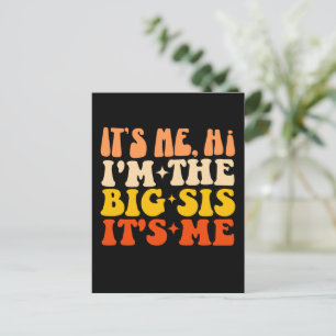 Ich bins Hi ich bin die große Schwester Ich bins L Postkarte